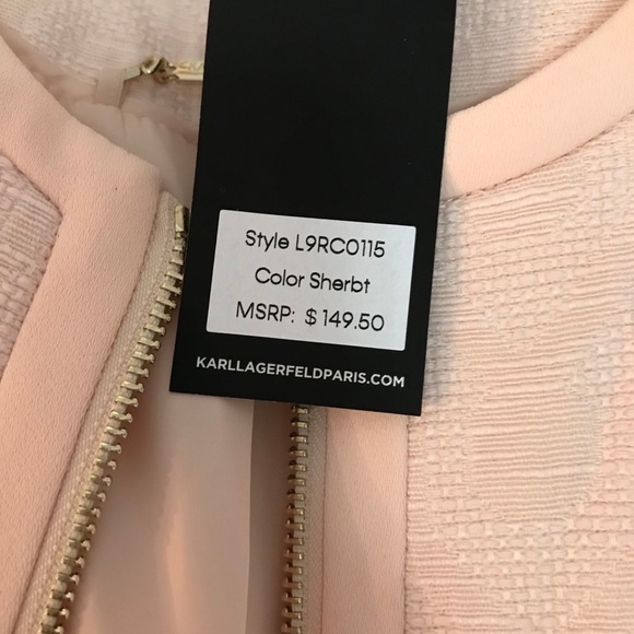 Karl Lagerfeld Paris Pink Jacket - Picture 5 of 10